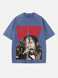 A$AP Rocky Print Round Neck T-shirt