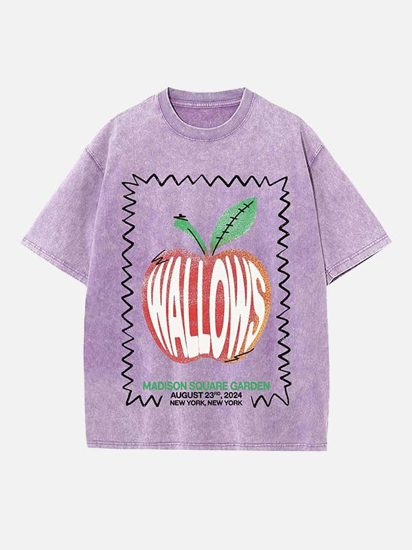 Wallows Print Round Neck T-shirt