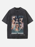 Ariana Grande Print Round Neck T-shirt