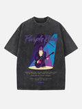 Prince Print Round Neck T-shirt
