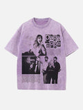 Paramore Print Round Neck T-shirt