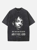 21 Savage Print Round Neck T-shirt