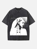 Rosalía Print Round Neck T-shirt