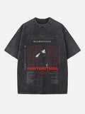 Twenty One Pilots Print Round Neck T-shirt