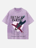 Benson Boone Print Round Neck T-shirt