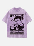 BTS Print Round Neck T-shirt