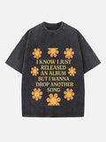 Benson Boone Print Round Neck T-shirt