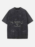 Fall Out Boy Print Round Neck T-shirt