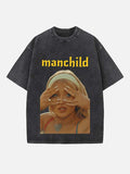 Sabrina Carpenter Print Round Neck T-shirt