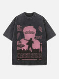 Harry Styles Print Round Neck T-shirt