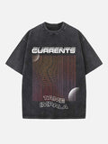 Tame Impala Print Round Neck T-shirt
