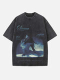The Marías Print Round Neck T-shirt