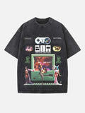 Megan Thee Stallion Print Round Neck T-shirt