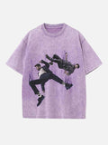 The Chainsmokers Print Round Neck T-shirt