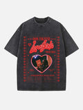 Don Toliver Print Round Neck T-shirt
