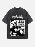 Limp Bizkit Print Round Neck T-shirt