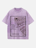 Hozier Print Round Neck T-shirt