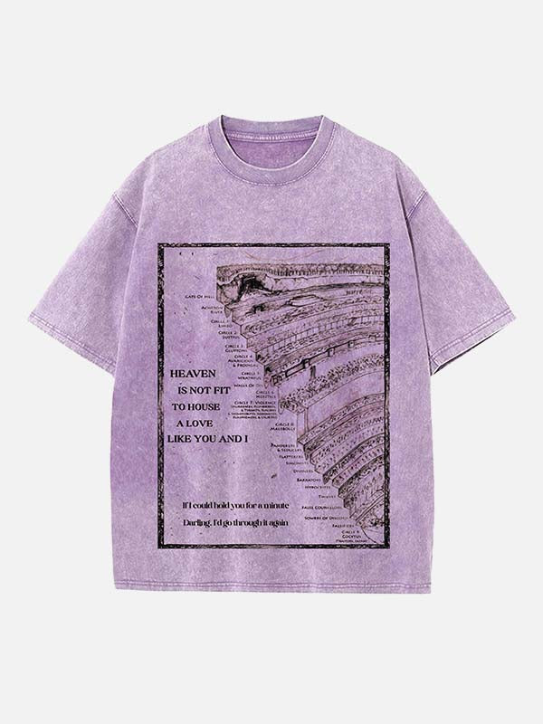 Hozier Print Round Neck T-shirt