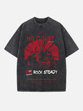 Gwen Stefani No Doubt Print Round Neck T-shirt