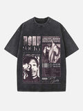 A$AP Rocky Print Round Neck T-shirt