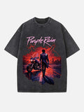 Prince Print Round Neck T-shirt