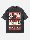 Shawn Mendes Print Round Neck T-shirt