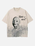 Ariana Grande Print Round Neck T-shirt