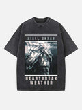 Niall Horan Print Round Neck T-shirt