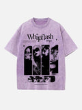Aespa Print Round Neck T-shirt