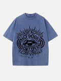 Gwen Stefani No Doubt Print Round Neck T-shirt