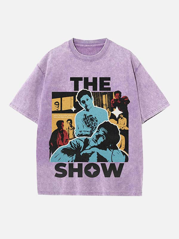 Niall Horan Print Round Neck T-shirt
