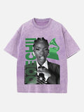 Doechii Print Round Neck T-shirt
