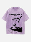 Muse Print Round Neck T-shirt