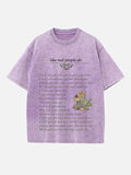 Hozier Print Round Neck T-shirt