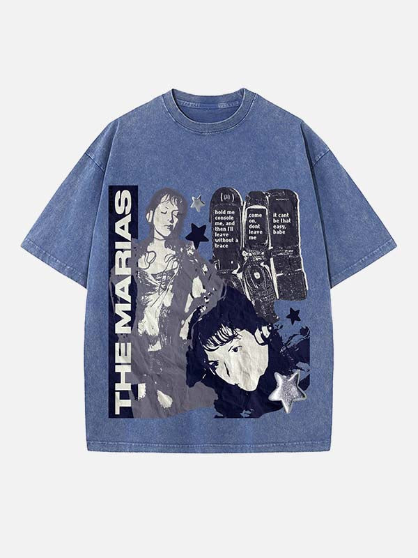 The Mar·€as Print Round Neck T-shirt