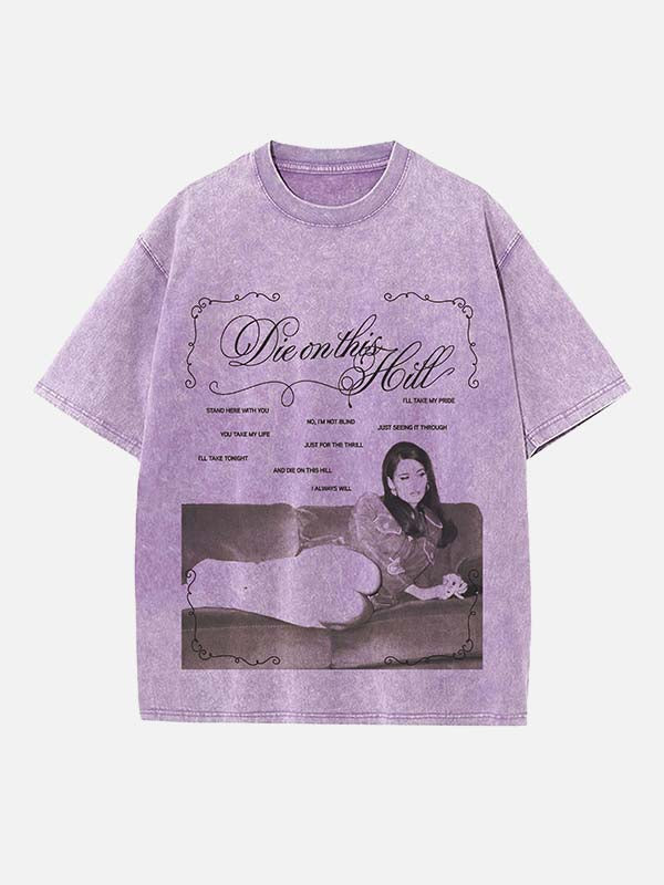 Sienna Spiro Print Round Neck T-shirt