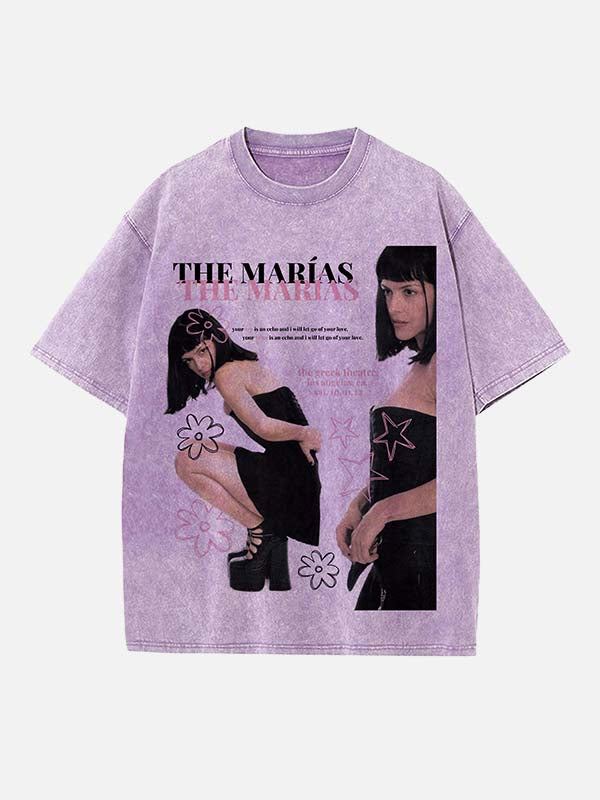 The Marías Print Round Neck T-shirt