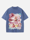 Zara Larsson Print Round Neck T-shirt