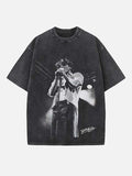 Benson Boone Print Round Neck T-shirt