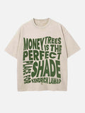 Kendrick Lamar Print Round Neck T-shirt