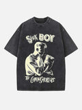 The Chainsmokers Print Round Neck T-shirt