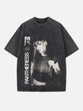 PinkPantheress Print Round Neck T-shirt