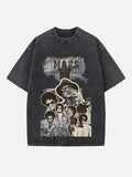 Bruno Mars Print Round Neck T-shirt