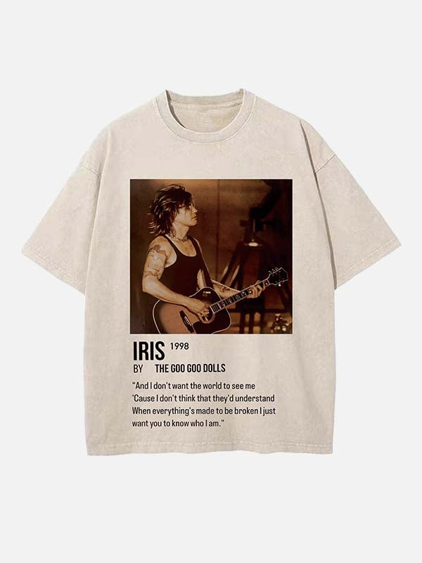 The Goo Goo Dolls Print Round Neck T-shirt